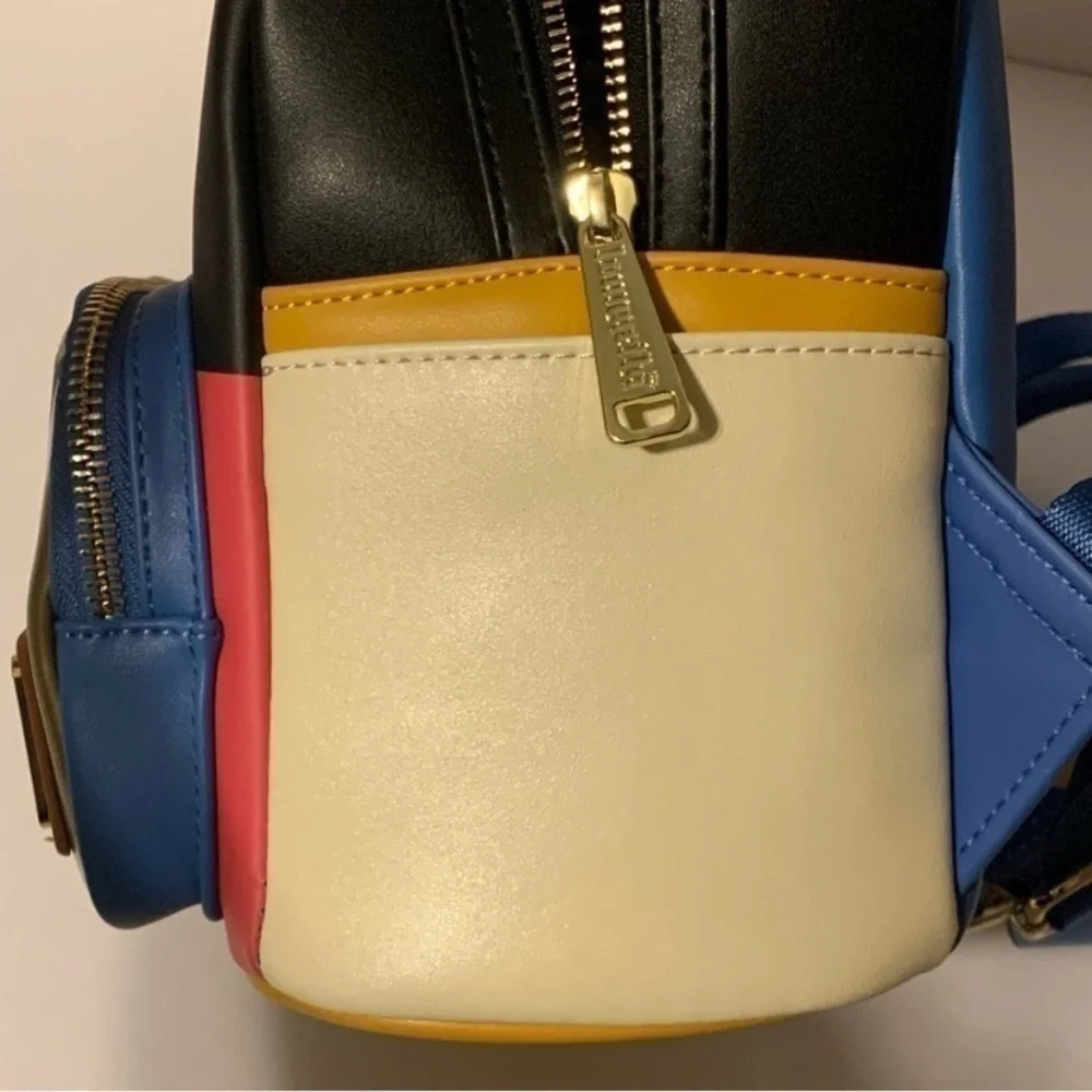 NWT. LOUNGEFLY x DISNEY Three Musketeers Mickey Mouse Backpack